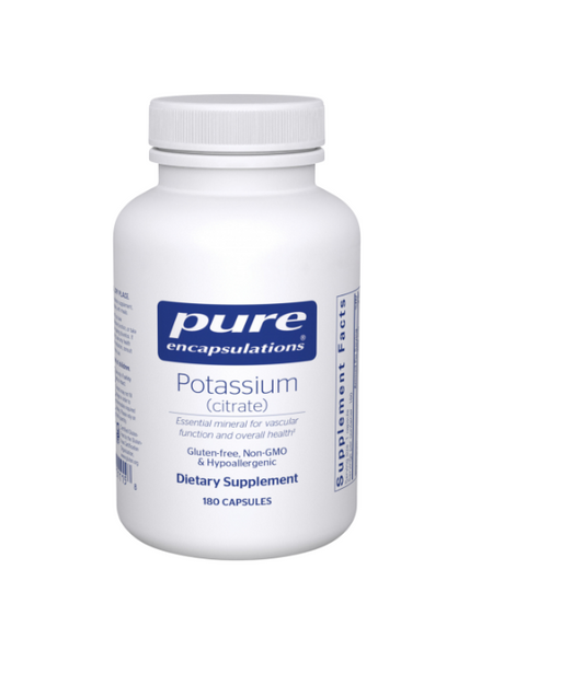 Potassium (Citrate) 180caps