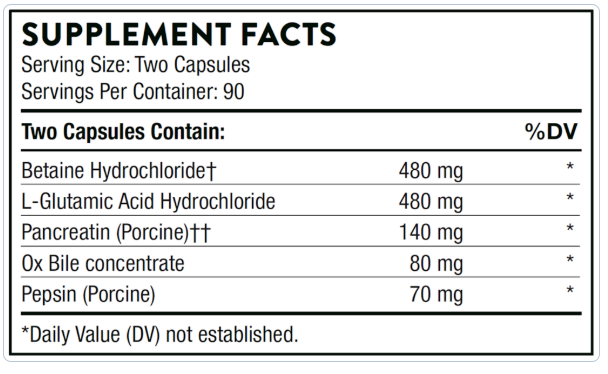 Advanced Digestive Enzymes (180 Caps)