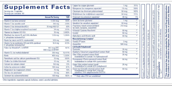 Polyphenol Nutrients 180caps