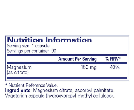 Magnesium (Citrate) 90caps