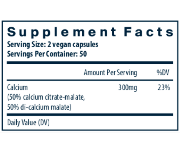 Calcium (citrate/malate)