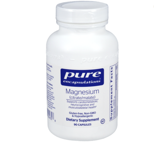 Magnesium (citrate/malate) (90caps)