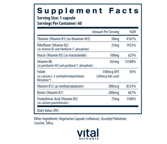 B6 + B-Complex (60caps)