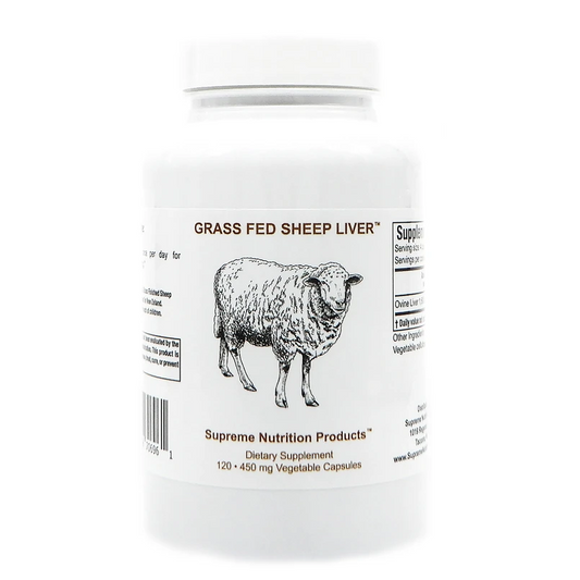 Grass Fed Sheep Liver Supreme (120caps)