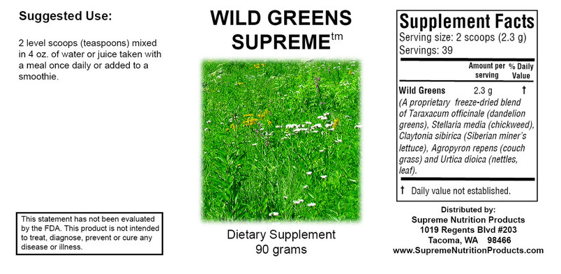 Wild Greens Supreme