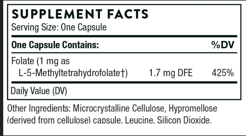 5-MTHF (1 mg)