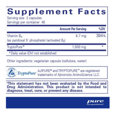 L-Tryptophan 90caps