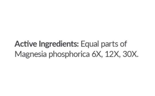 Magnesia Phosphorica