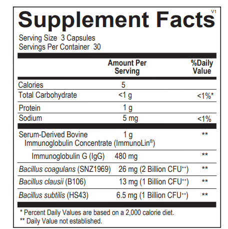 Probiotic IgG