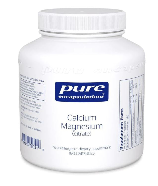 Calcium Magnesium (Citrate) 180 caps